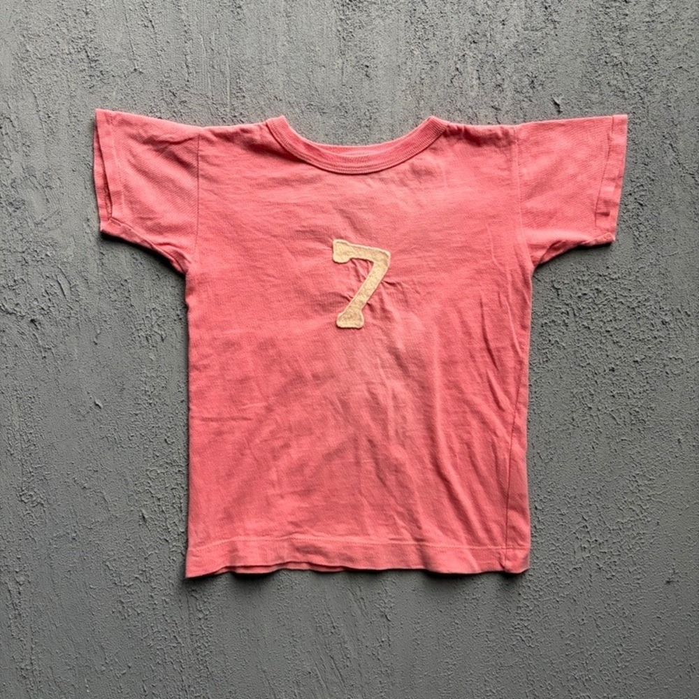 Denim Dungaree T Shirt Medium 120cm Pink Fantasy In Real Life 7 Japan Baby Tee